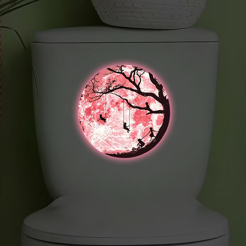 Jet Home Bathroom - Adesivo de Mandala que Brilha no