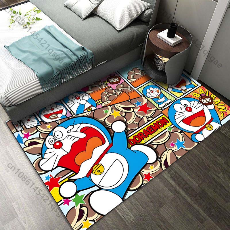 Japan Bathroom.Home - Tapete com estampa do Doraemon e