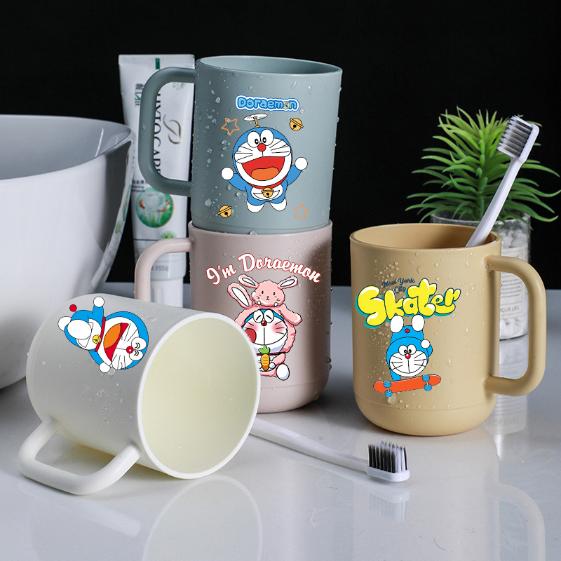 Japan Bathroom.Home - Copo de Água Doraemon com Estampa