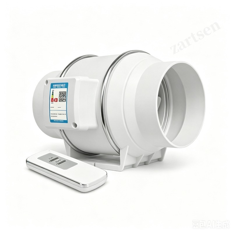 Home Bathroom Exhaust Fan - Ventilador de Exaustão Silencioso para Casa,