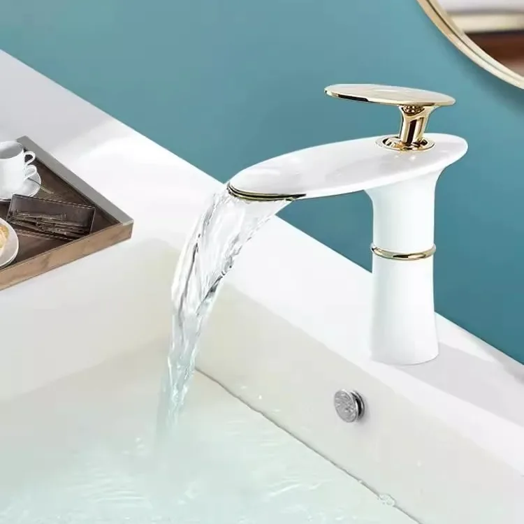 Home Hardware Bathroom Faucets - Torneira Misturadora de Banheiro Tipo Cascata