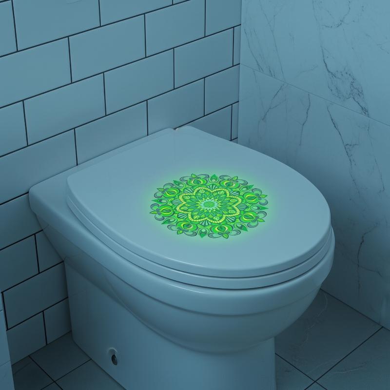Adesivo de Mandala que Brilha  - Jet Home Bathroom avaliação e preço