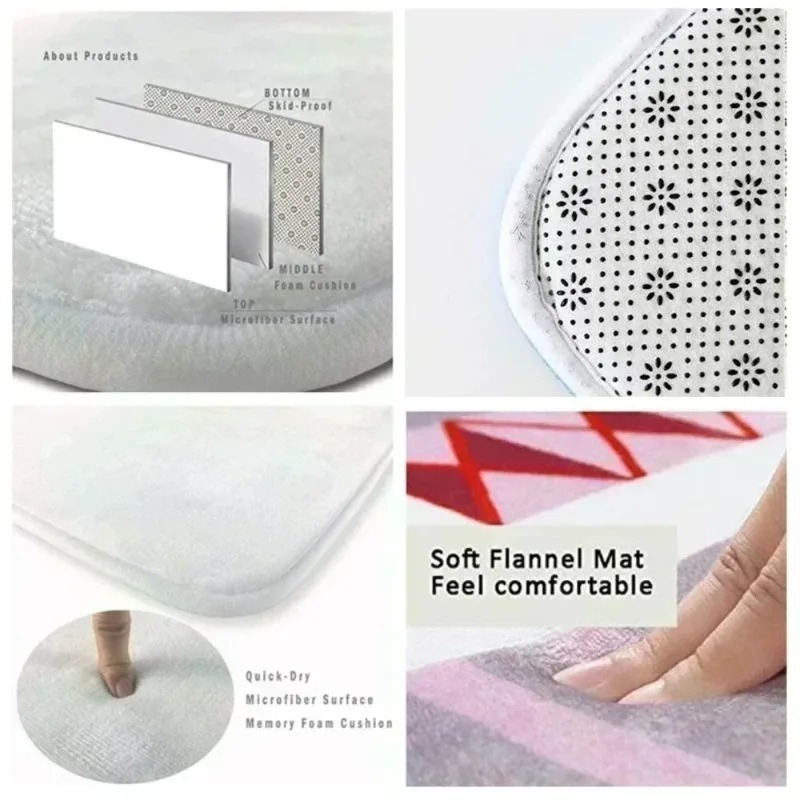 Tapete Redondo e Tapetes Óptic - Home Bathroom Trends avaliação e preço