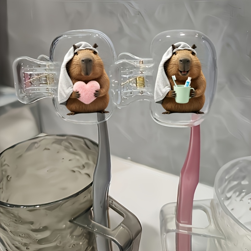 2 peças de capa para escova de - Home Essentials Bathroom Accessories avaliação e preço
