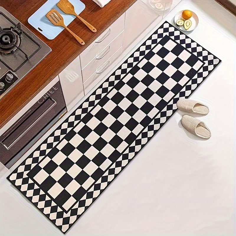 Tapete VIKAMA Preto e Branco X - Japan Bathroom.Home avaliação e preço