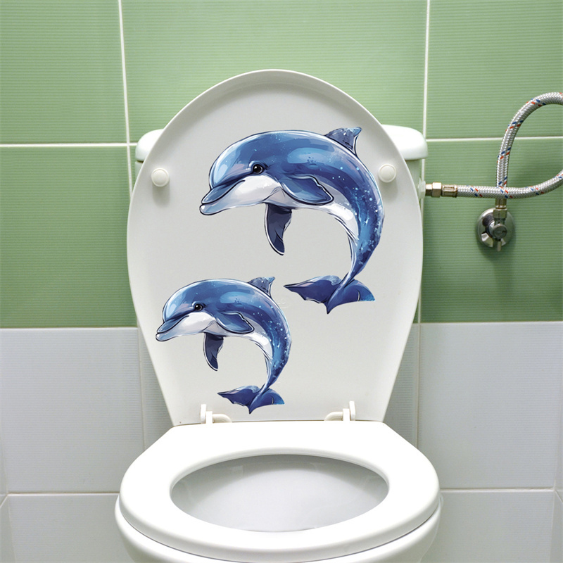 Adesivo de banheiro de golfinh - Jet Home Bathroom avaliação e preço