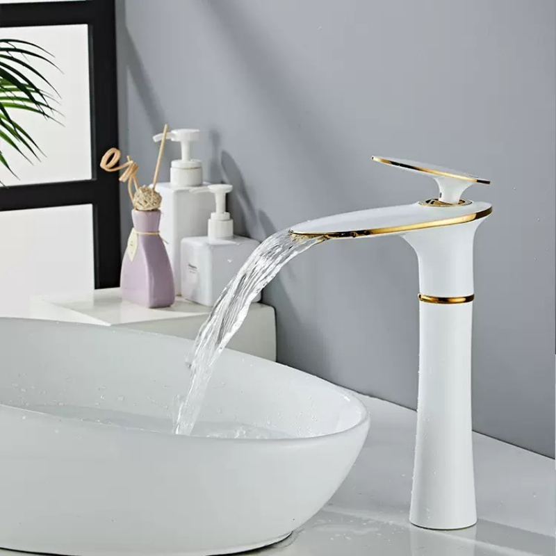 Branco/preto ouro cachoeira to - Home Hardware Bathroom Faucets avaliação e preço