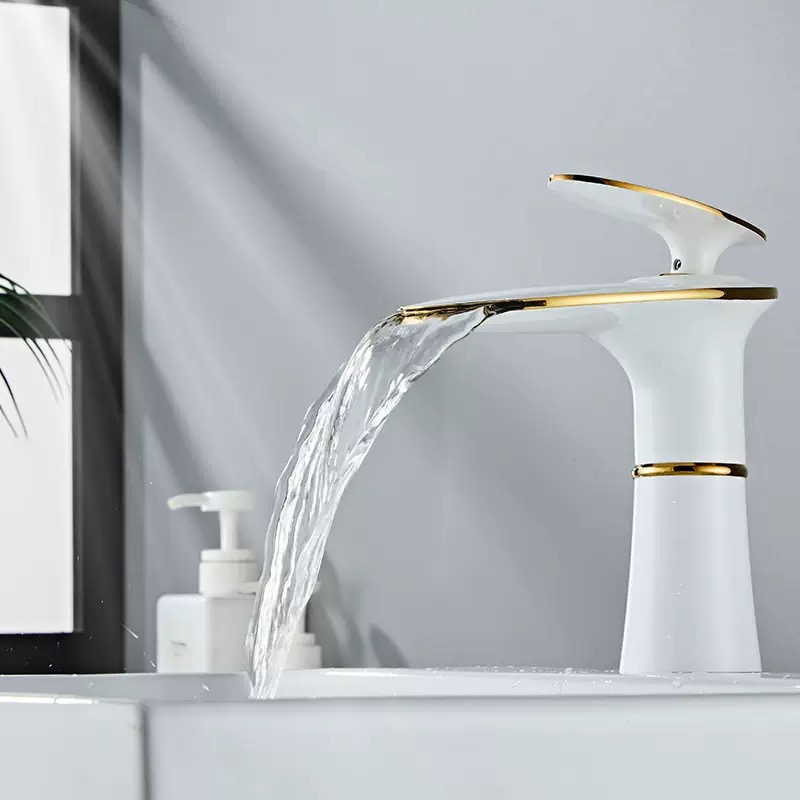 Branco/preto ouro cachoeira to - Home Hardware Bathroom Faucets avaliação e preço