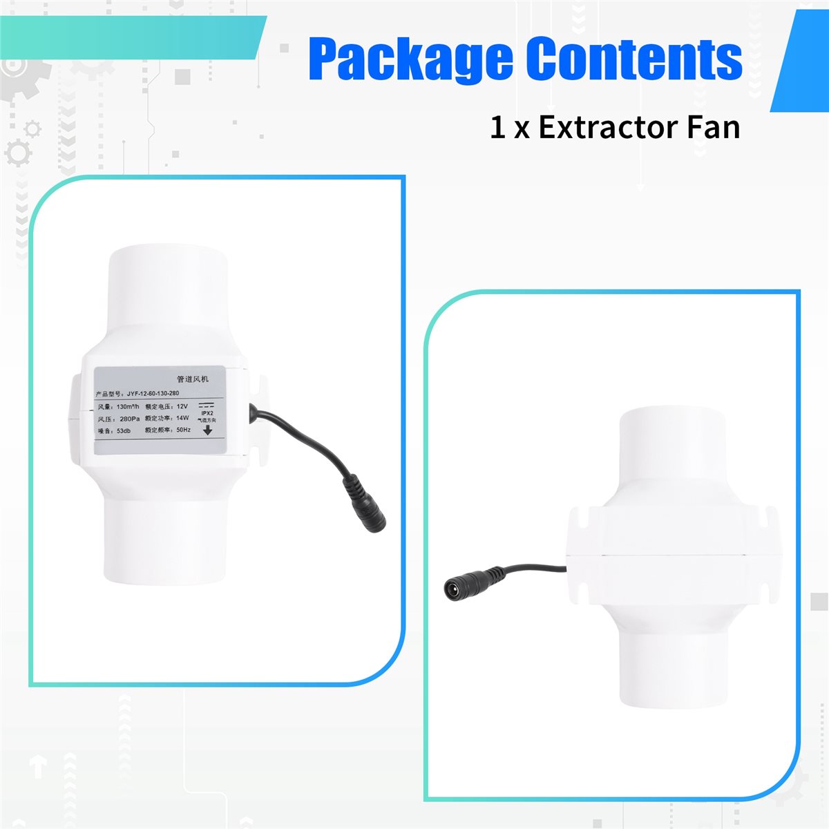 Ventilador Extrator DT81 60mm  - Home Bathroom Exhaust Fan avaliação e preço