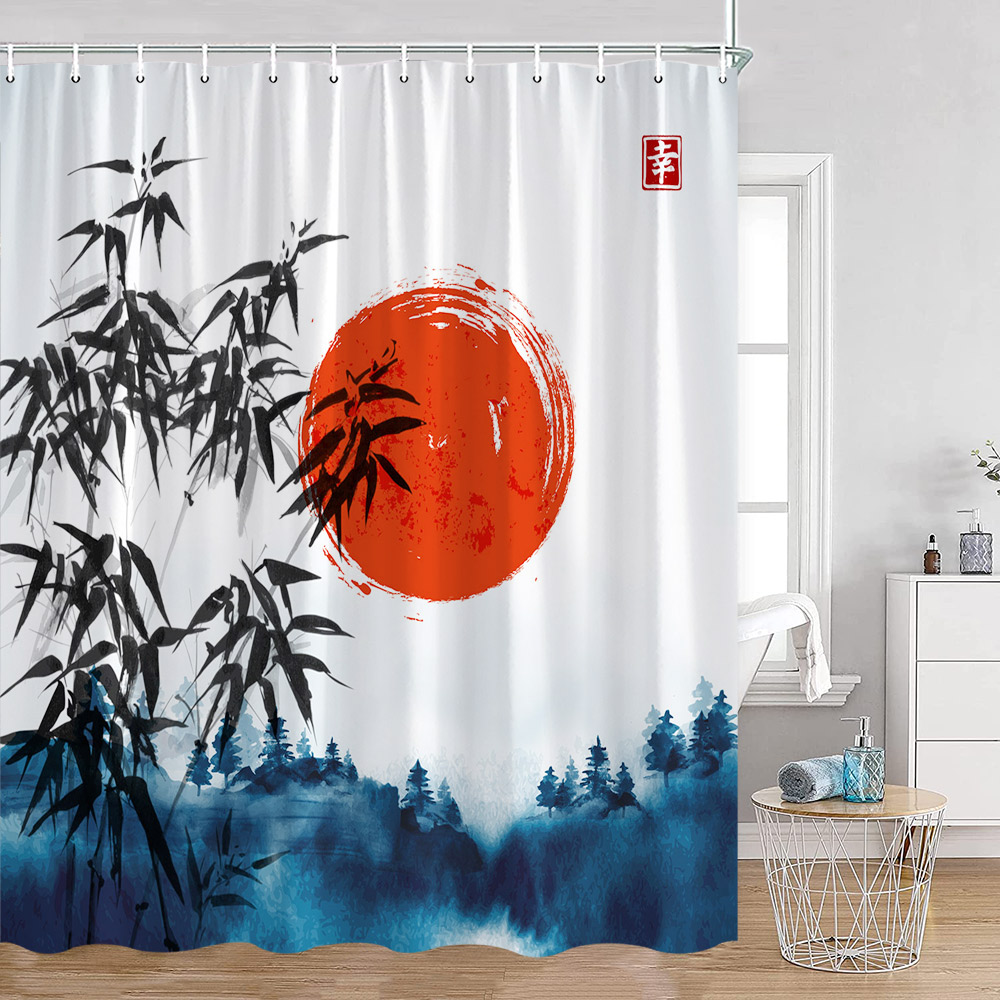 Cortinas de chuveiro estilo ja - Japan Bathroom.Home avaliação e preço