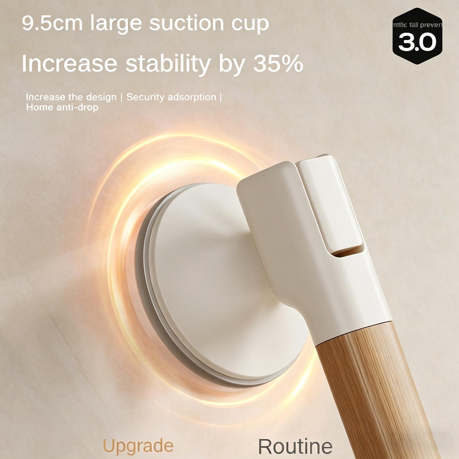 Barra de apoio com ventosa par - Home Bathroom Grab Bar avaliação e preço