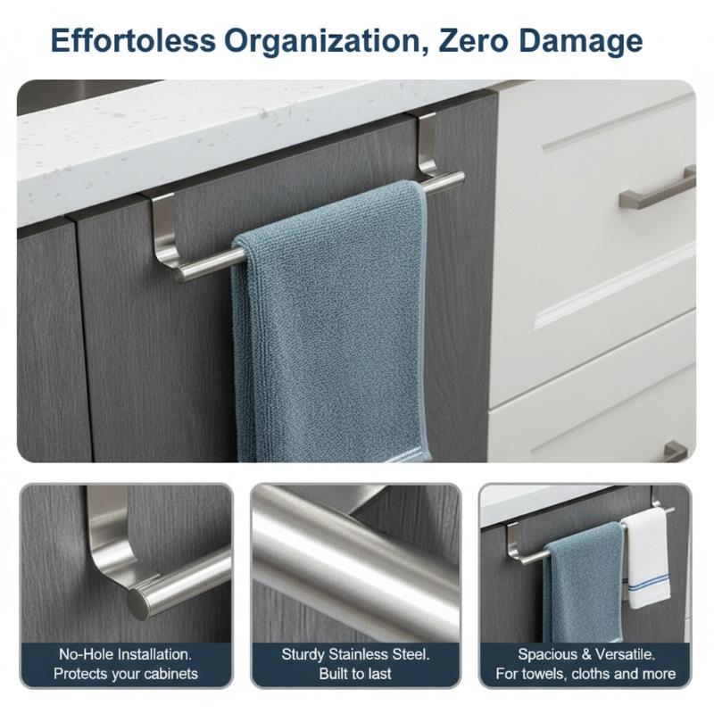 Suporte de Toalhas em Aço Inox - Jet Home Bathroom avaliação e preço