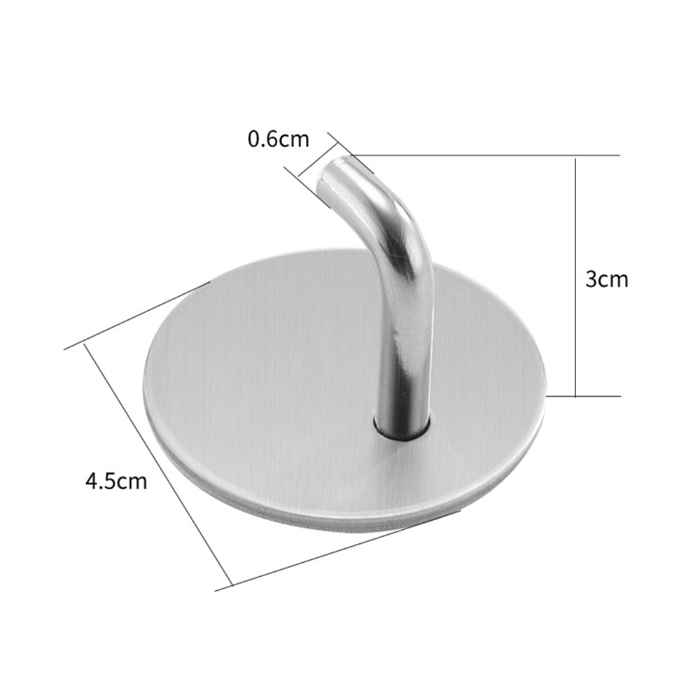 2pc preto/branco de aço inoxid - Robe Hook Adhesive avaliação e preço