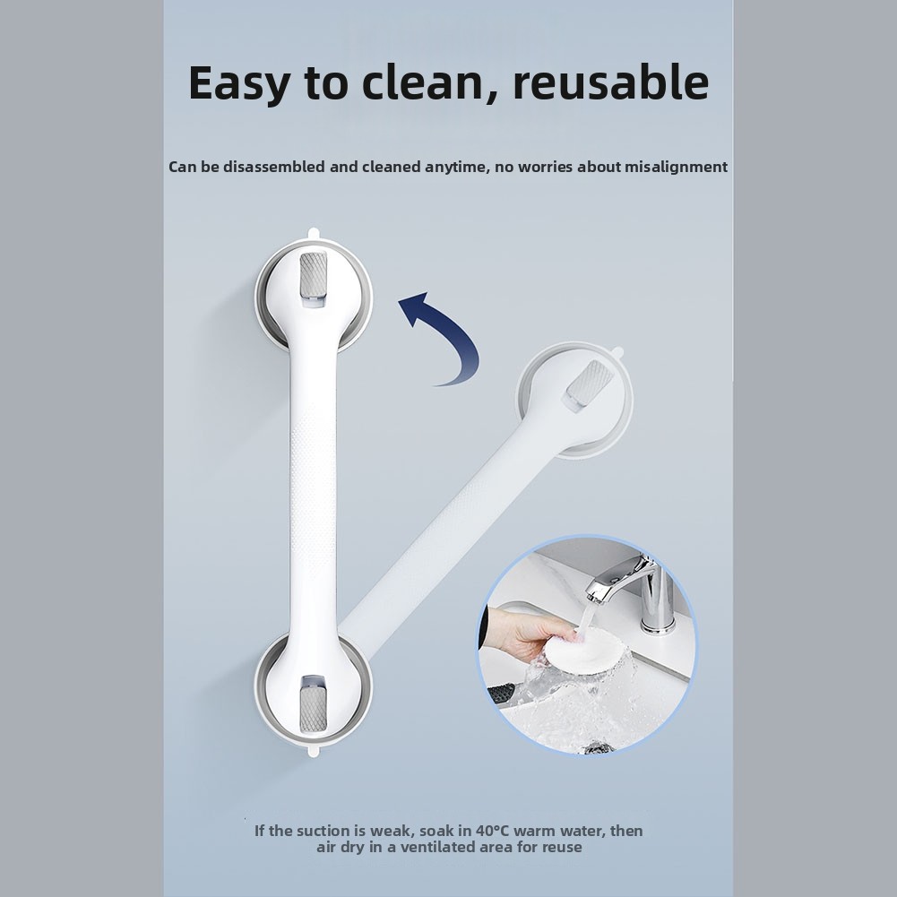 2 peças de barras de sucção ex - Home Bathroom Grab Bar avaliação e preço