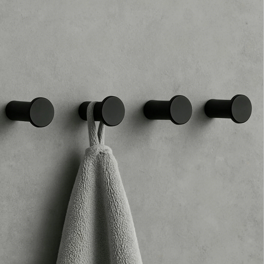 Gancho de Parede Cilíndrico em - Robe Hook Adhesive avaliação e preço
