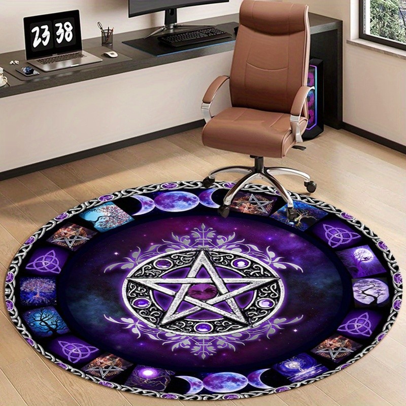 Tapete Redondo Dragão Azul Fan - Home Bathroom Trends avaliação e preço