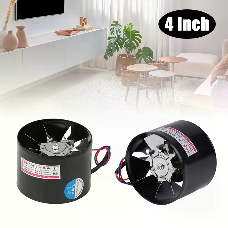 Ventilador de Ar de 4 Polegada - Home Bathroom Extractor Fan avaliação e preço