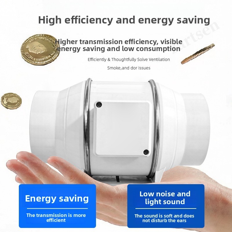 Ventilador de Exaustão Silenci - Home Bathroom Exhaust Fan avaliação e preço