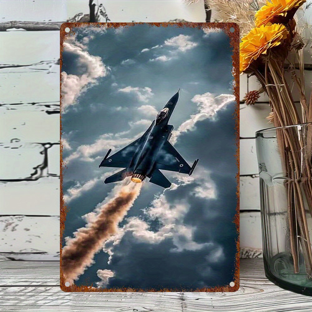 Placa Decorativa de Metal Vint - Jet Home Bathroom avaliação e preço