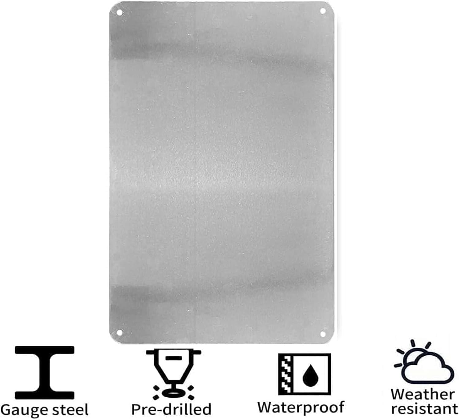 Placa Decorativa de Metal Vint - Jet Home Bathroom avaliação e preço