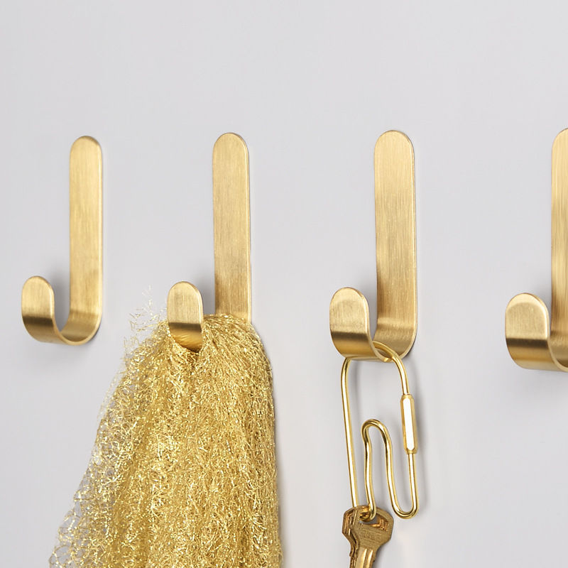 Ganchos de parede de latão, ga - Robe Hook Adhesive avaliação e preço