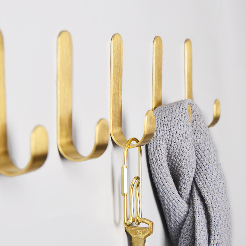 Ganchos de parede de latão, ga - Robe Hook Adhesive avaliação e preço