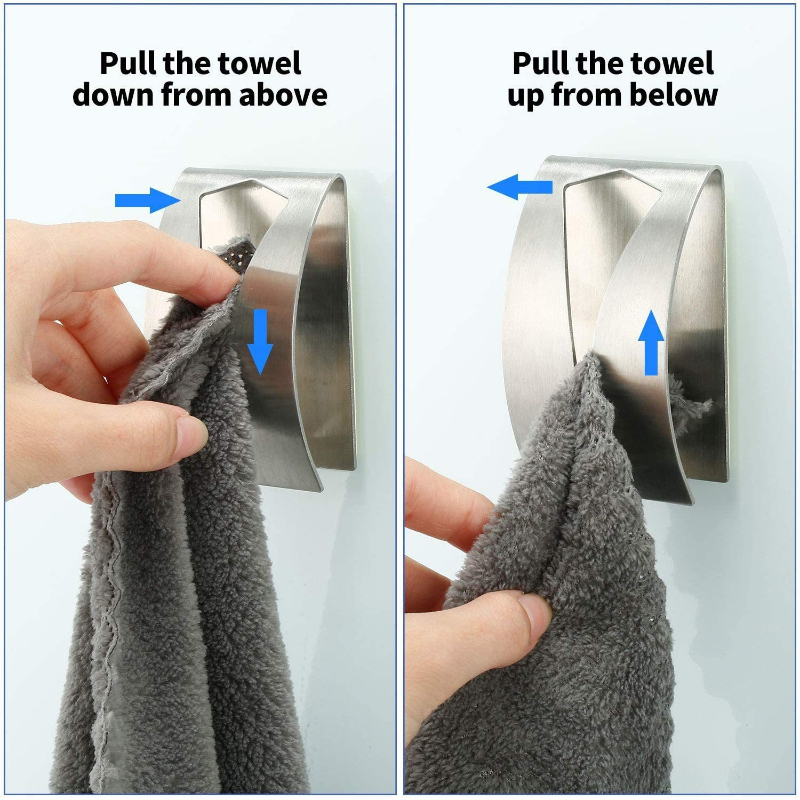 Ganchos Adesivos de Aço Inoxid - Robe Hook Adhesive avaliação e preço
