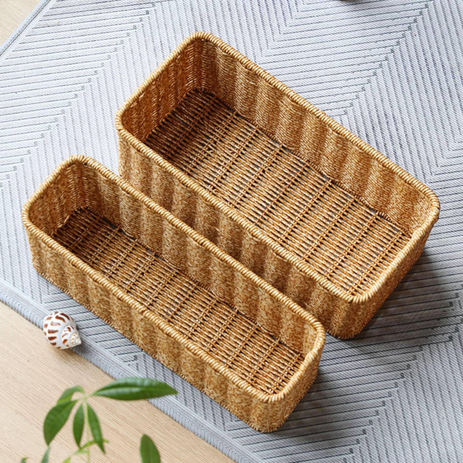 Cesto Organizador de Plástico  - Home Essentials Bathroom Accessories avaliação e preço
