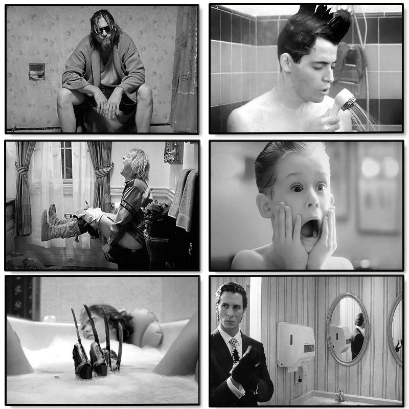 Cenas de filme engraçadas, pôs - Home Movie Bathroom Scene avaliação e preço